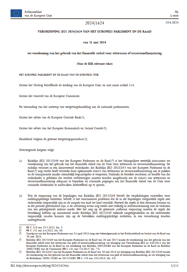 Verordening (EU) 2024/1624