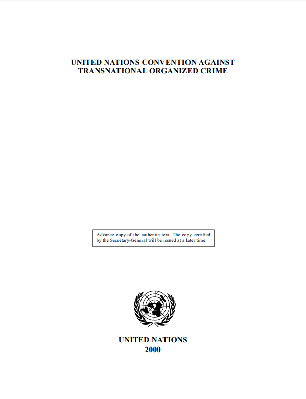 United Nations convention against transnational organized crime (14 december 2000)
