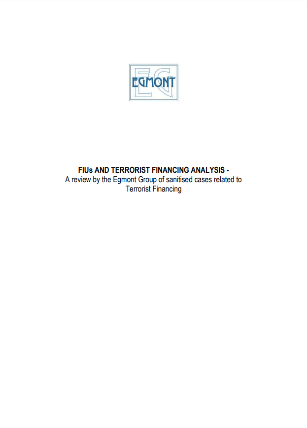 FIUs and Terrorist Financing Analysis Report